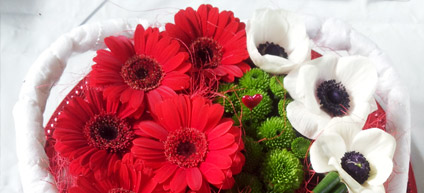 exemple de décoration florale pour un mariage ou baptême
